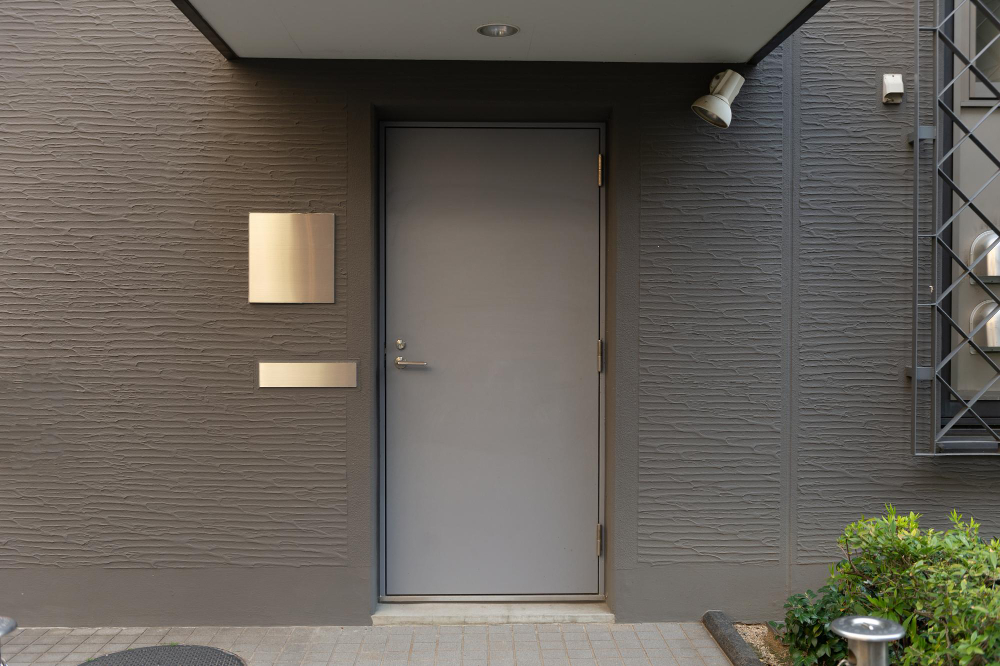 Frisco Solid Steel Front Door